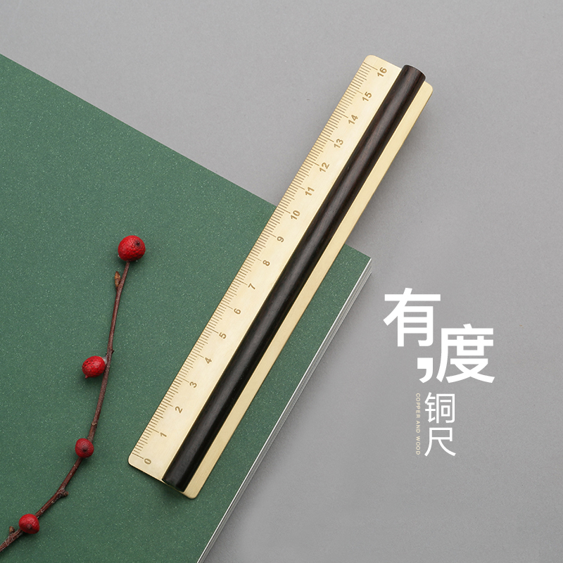 黄铜实木镇纸直尺实木质直尺办公文具用品创意礼物 定制刻字 V|msdalam kategori Kamus elektronik/buku kertas elektronik/alat tulis, Lukisan produk pengukuran, Pelbagai jenis kaki/set persegi - dari Buy2taobao.com untuk memberikan perkhidmatan ejen Taobao profesional membeli