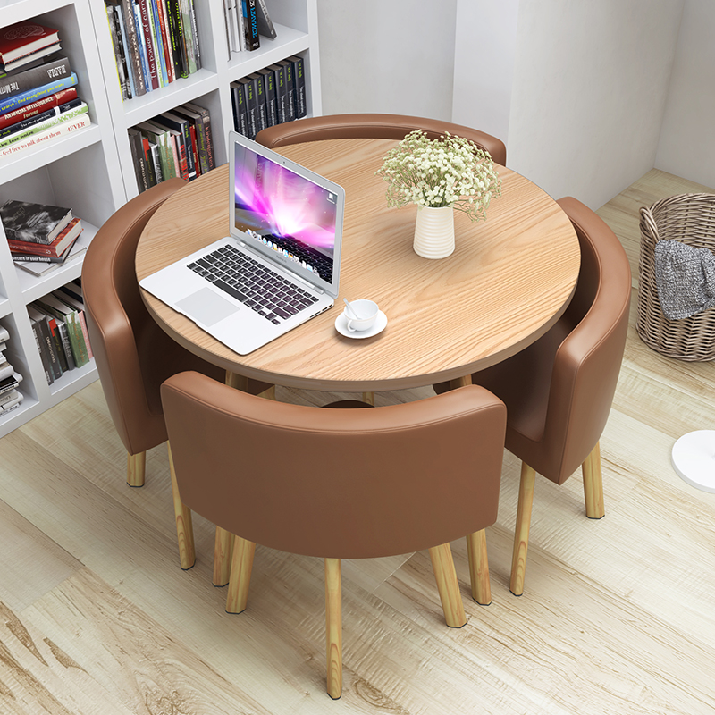 Studio children Having dinner Signed circular negotiating table Tea tables and chairs club Table Desktop Parlor Consultation Fabric artin the Business/Office Furniture , Office Furniture , Desk , Conference table category - from Buy2taobao.com to provide professional Taobao agent buy service