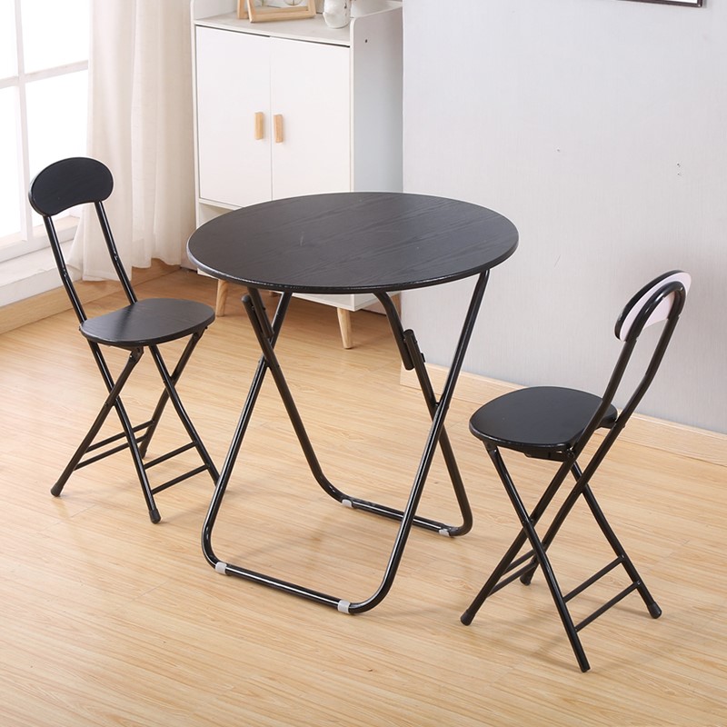 Folding table table Household 2 Small apartment Having dinner Table Portable balcony Stall up simple and easy Round table chair combinationin the Residential furniture , Tables , Folding table category - from Buy2taobao.com to provide professional Taobao agent buy service