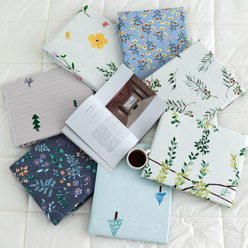 Cotton Like a breath of fresh air Quilt cover singleton Northern Europe Countryside Literary style ins Single Double pure cotton Quilt coverin the Bedclothes , Quilt category - from Buy2taobao.com to provide professional Taobao agent buy service