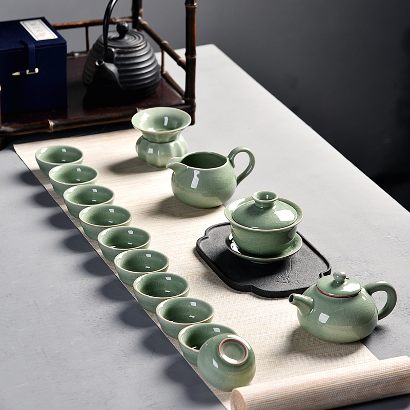 15 Ge Lid 10 Cup(Dehua 300 Package delivery)in the Tableware , Tea set , Kung Fu Tea category - from Buy2taobao.com to provide professional Taobao agent buy service
