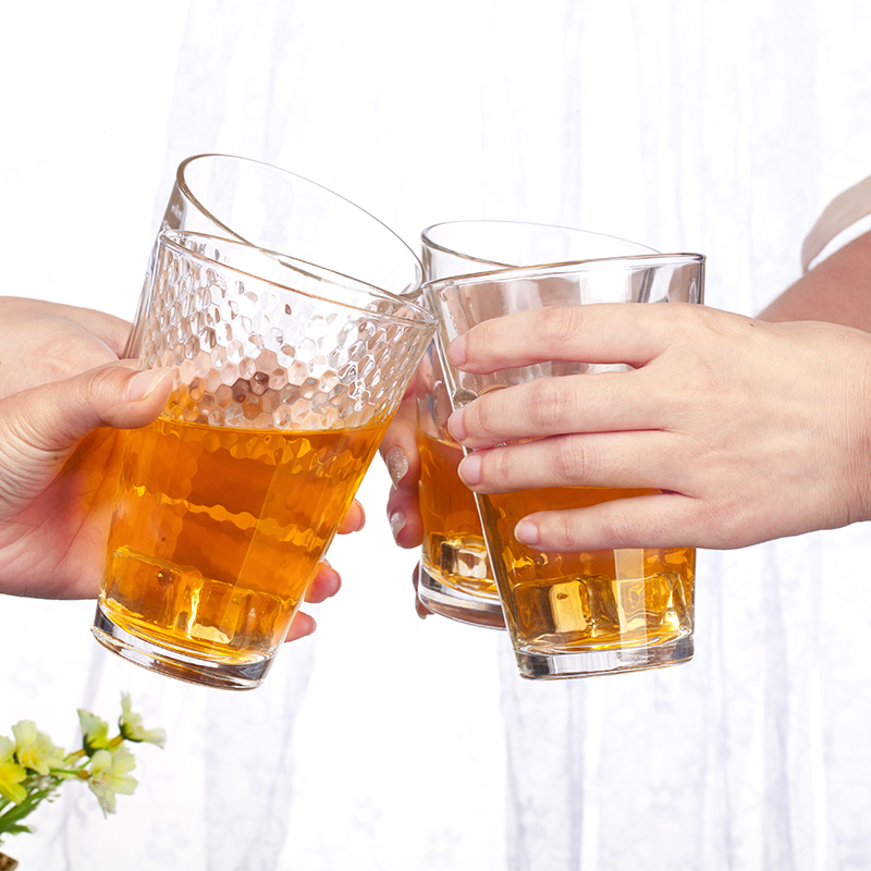 出口品质家用水杯果汁杯玻璃水具套装果汁杯小清新简约茶杯6只装在类目 餐饮具, 杯子/水杯/水壶, 玻璃杯中 - 来自Buy2taobao.com提供专业的淘宝代购服务