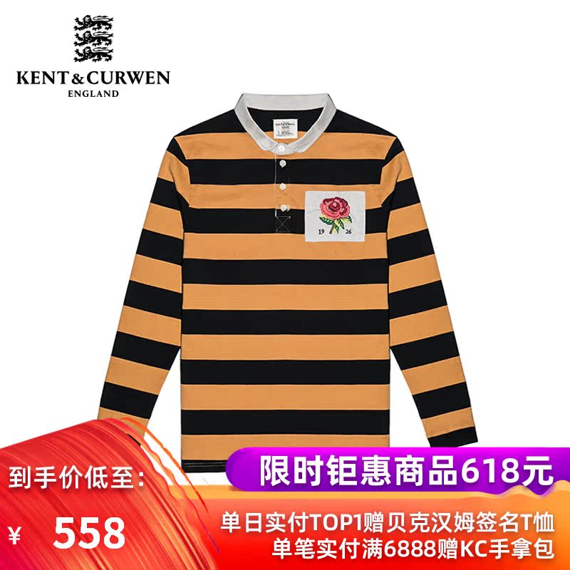 KENT&CURWEN/肯迪文条纹玫瑰POLO衫男|ruв категории Мужская одежда, поло - от Buy2taobao.com для оказания профессиональной услуги покупки агента Taobao