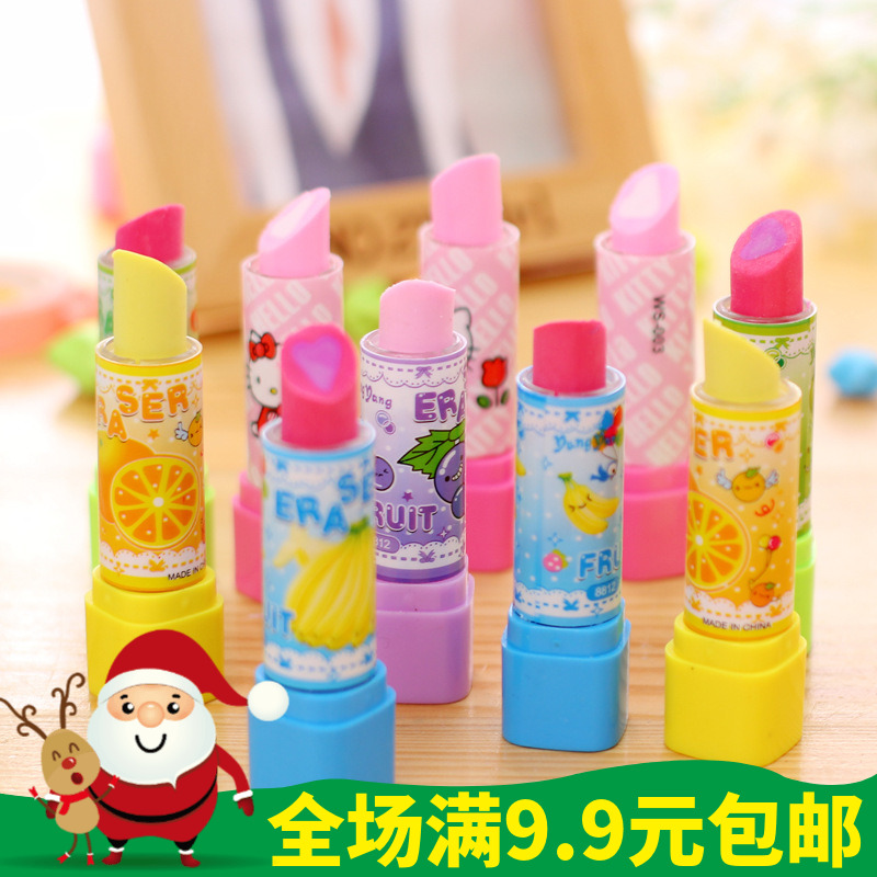 Lipstick Eraser children rubber pupil prize gift Cartoon originality lovely study Stationeryin the Electronic Dictionary/Electronic paper book/Stationery , Everyday school supplies , Eraser category - from Buy2taobao.com to provide professional Taobao agent buy service