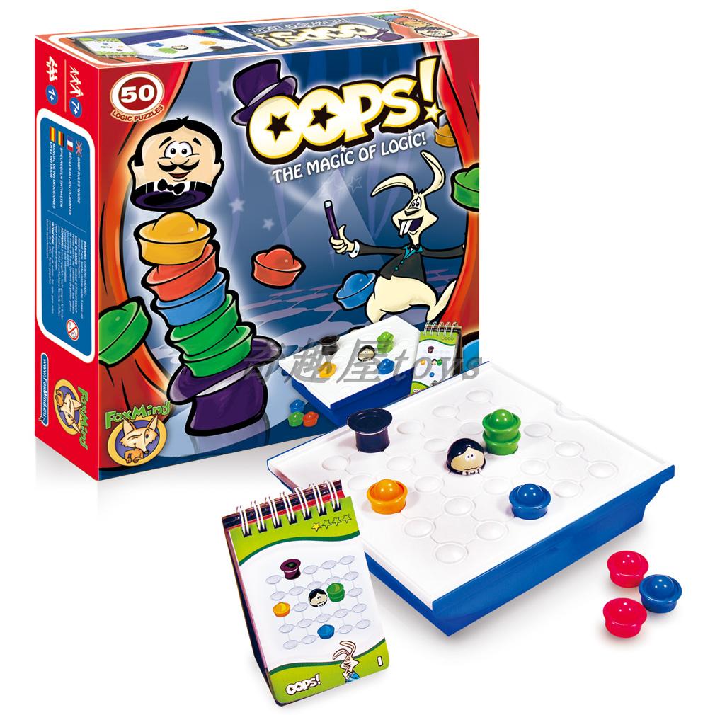 quality goods Games Children's educational toys Foxmind-OOPS Magic Stage logic Reasoning Special Offerin the Toy/Childs/Puzzle/Building block/Model , Unlock/Maze/Cube/Intelligence toys , Intellectual problem-solving/Clearance toys category - from Buy2taobao.com to provide professional Taobao agent buy service