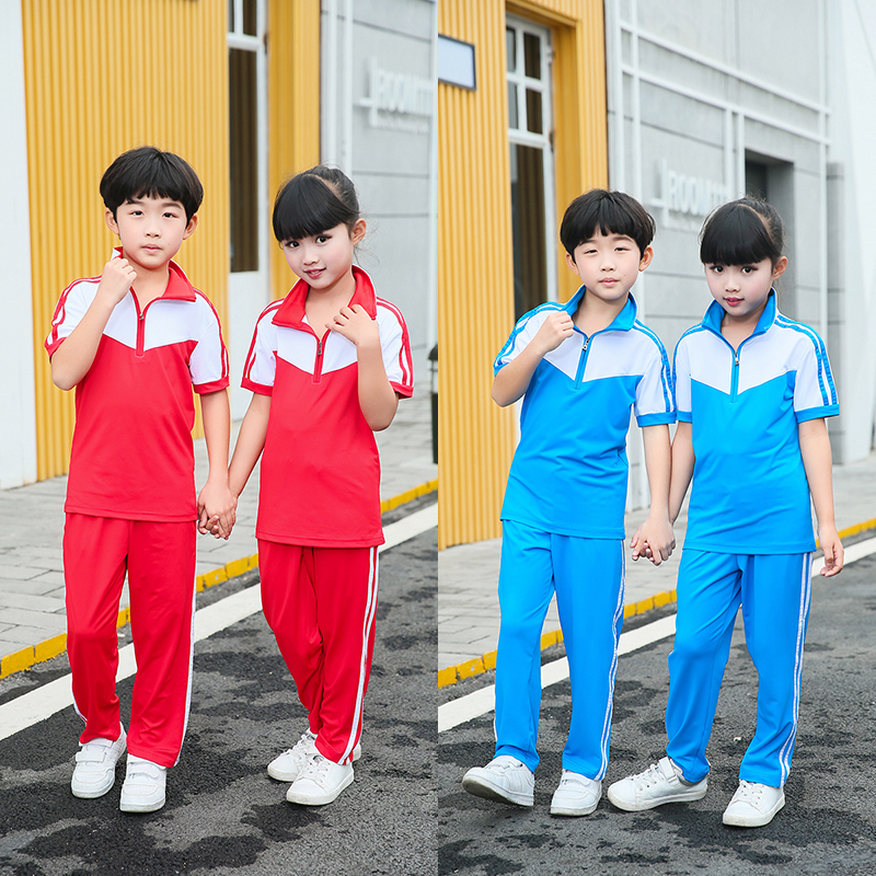 小学生校服套装夏季初中高中学生班服大学生运动服定制纯棉两件套在类目 女装/女士精品, 套装/学生校服/工作制服, 学生校服中 - 来自Buy2taobao.com提供专业的淘宝代购服务