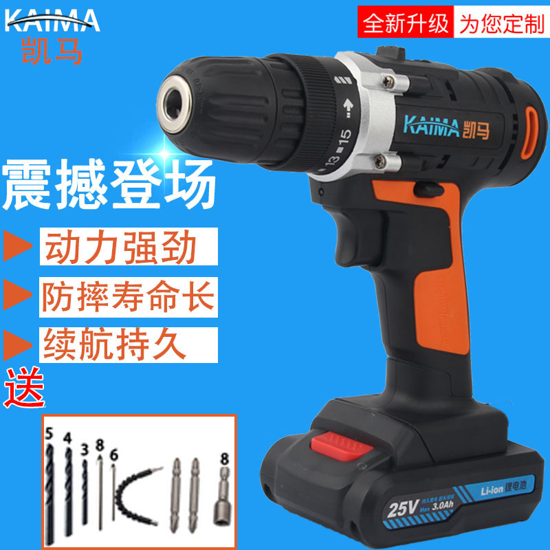 Hand Drill household Rechargeable Electric bolt driver Pistol Electric drill Mini tool 12v/25V/36v Lithium Drillin the Hardware/Tool , Power Tools , Drill category - from Buy2taobao.com to provide professional Taobao agent buy service
