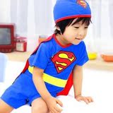 儿童超人泳衣