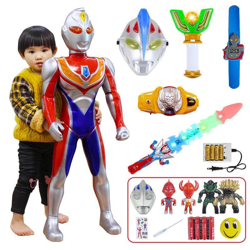 Ultraman Toys children The galaxy superman Tiga Taylor Transfiguration Sword Mask Call control watch suitin the Toy/Childs/Puzzle/Building block/Model , Other Toys category - from Buy2taobao.com to provide professional Taobao agent buy service