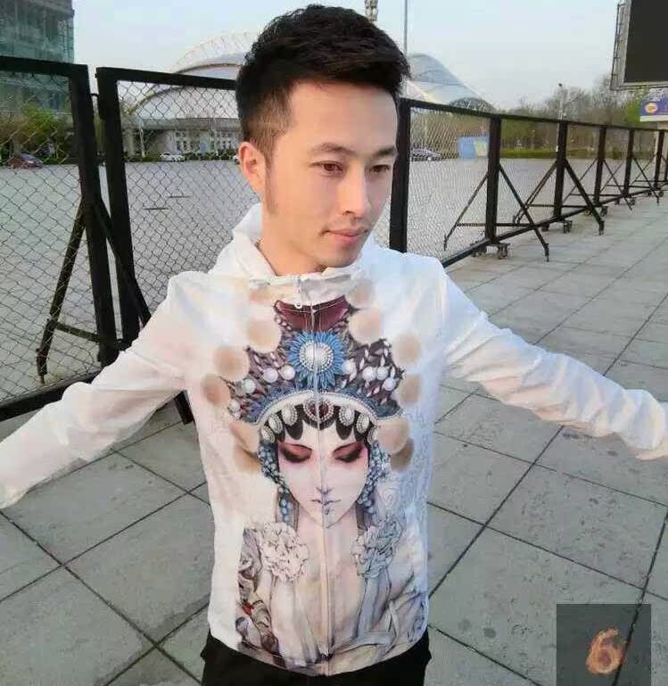 春装快手红人同款夹克男韩版修身连帽防晒衣情侣款男女防晒服外套在类目 男装, 夹克中 - 来自Buy2taobao.com提供专业的淘宝代购服务