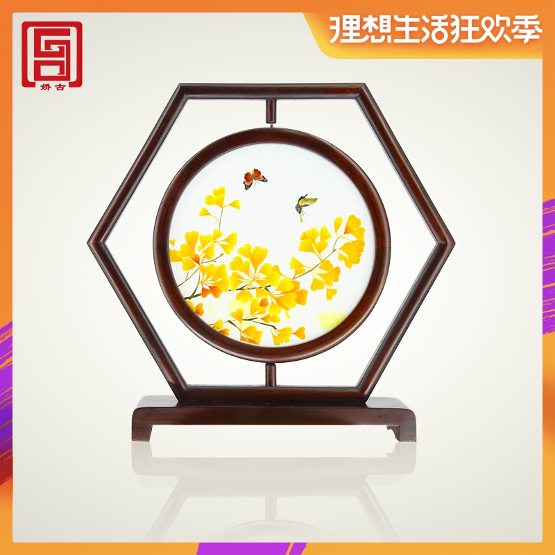 Jiao Gu Suzhou embroidery Decoration Spiraea Real silk mulberry silk Embroidery manual Double-sided embroidery Suzhou embroidery solid wood clothesin the Home Fabric , Embroidery Kit , Embroidery category - from Buy2taobao.com to provide professional Taobao agent buy service