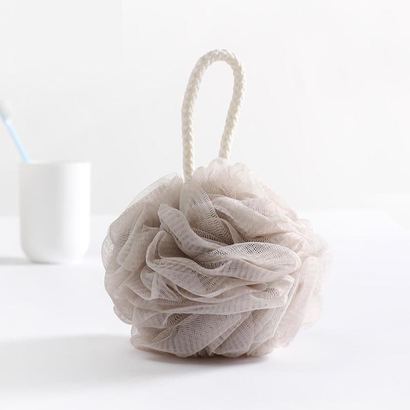 White Bath ball Bathsite Mirabilis jalapa Bath towel Large 60g Soft Bath Ballin the Family/Personal Cleaning Tools , Personal care cleaning appliances , Bath ball category - from Buy2taobao.com to provide professional Taobao agent buy service