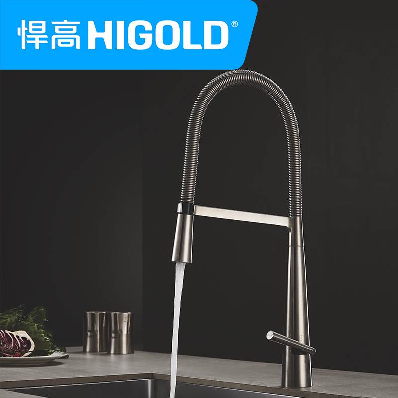 HIGOLD/悍高 980024赛道陶瓷阀芯厨房水槽冷热可旋转洗菜盆水龙头|msdalam kategori keluarga memasang ibu, dapur, paip dapur - dari Buy2taobao.com untuk memberikan perkhidmatan ejen Taobao profesional membeli