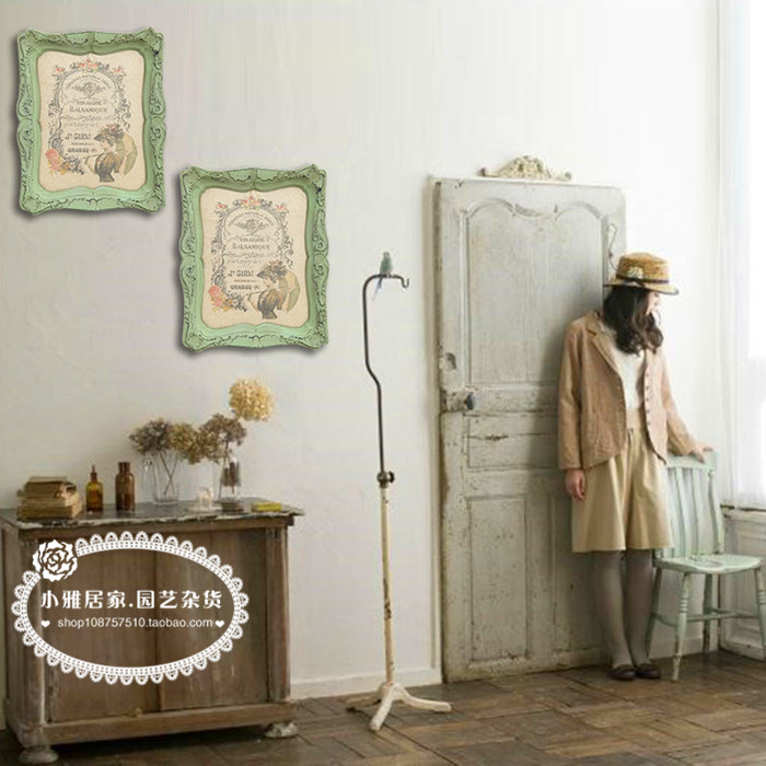 公主范复古做旧首饰展示固定壁饰相框挂画墙面店铺家居婚纱店装饰在类目 家居饰品, 壁饰中 - 来自Buy2taobao.com提供专业的淘宝代购服务