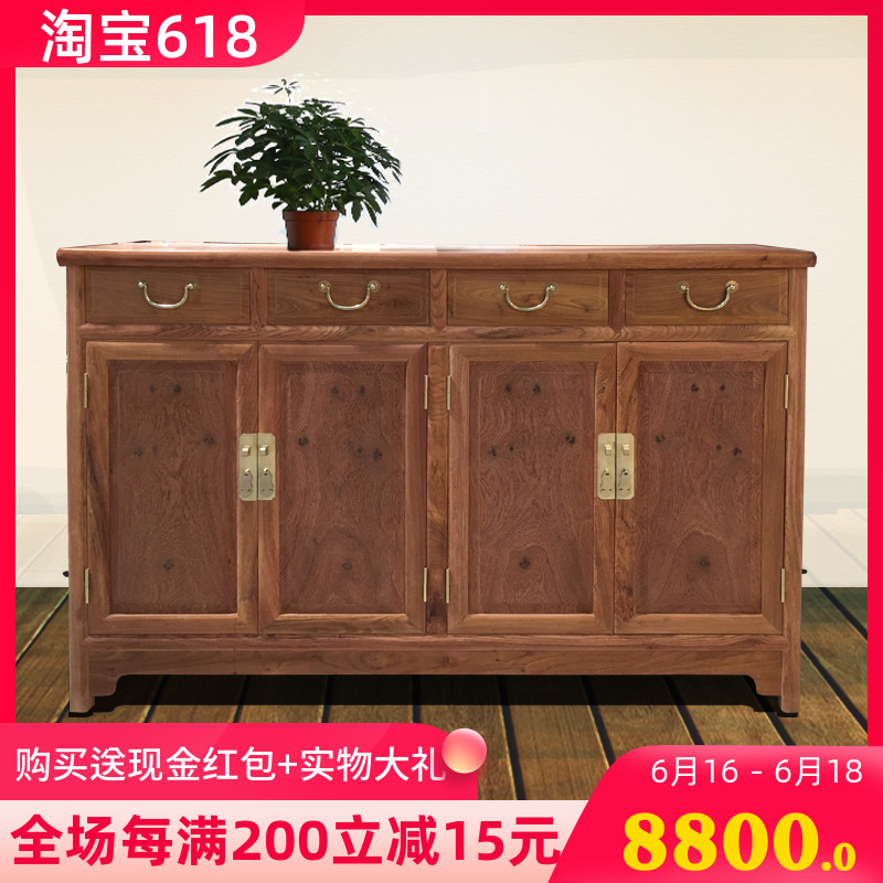 红木家具缅甸花梨餐边柜大果紫檀边柜四门储物柜仿古中式实木家具在类目 住宅家具, 柜类, 餐边柜中 - 来自Buy2taobao.com提供专业的淘宝代购服务
