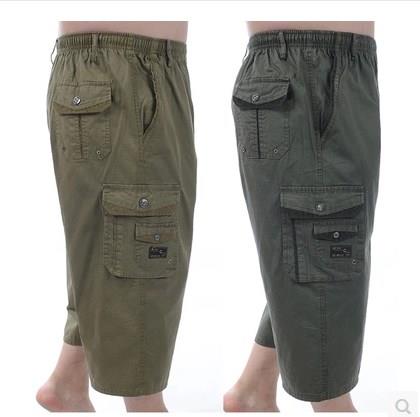 爸爸七分短裤子夏季40岁50中年人7分6中老年宽松外穿男士休闲夏装在类目 男装, 休闲裤中 - 来自Buy2taobao.com提供专业的淘宝代购服务