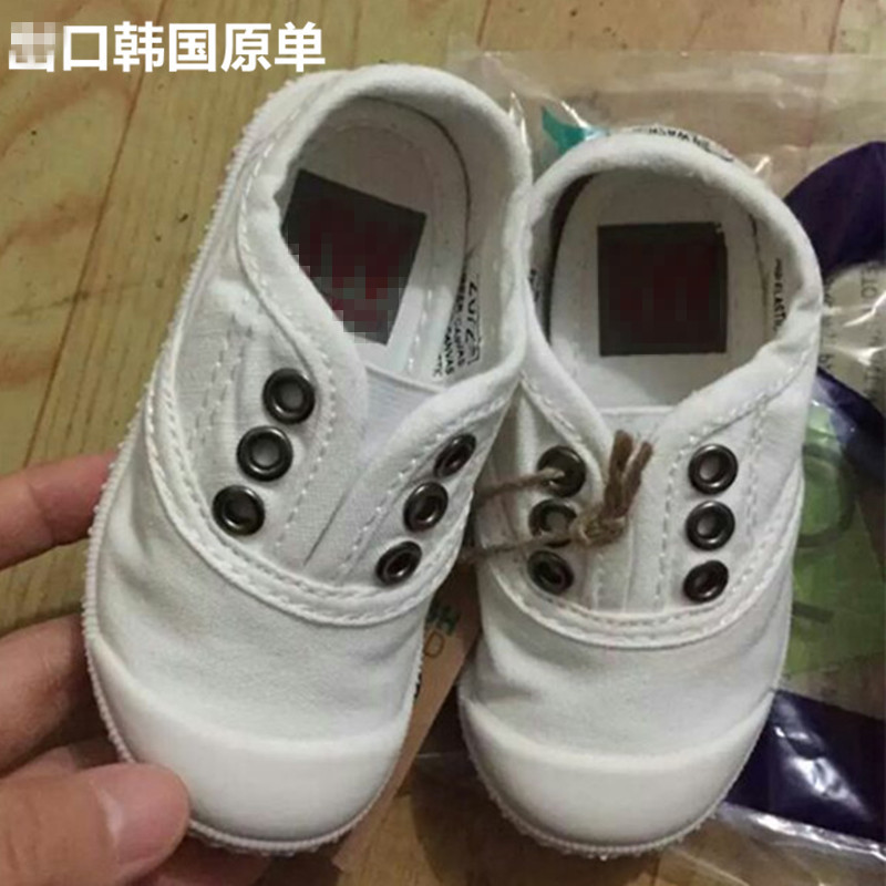 韩版儿童帆布鞋男女童休闲鞋球鞋懒人鞋幼儿园室内鞋一脚蹬亲子鞋在类目 童鞋/婴儿鞋/亲子鞋, 帆布鞋中 - 来自Buy2taobao.com提供专业的淘宝代购服务
