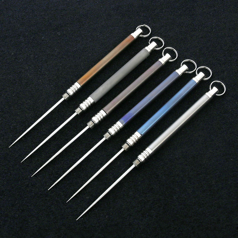Kazuma Church Titanium Toothpick Holder Waterproof compartment Outdoor Tourism Take it with you Single head Fruit sign Toothpick Ear spoon Waterproof boxin the Storage consolidation , Home Storage appliances , Storage tank , Toothpick Holder category - from Buy2taobao.com to provide professional Taobao agent buy service