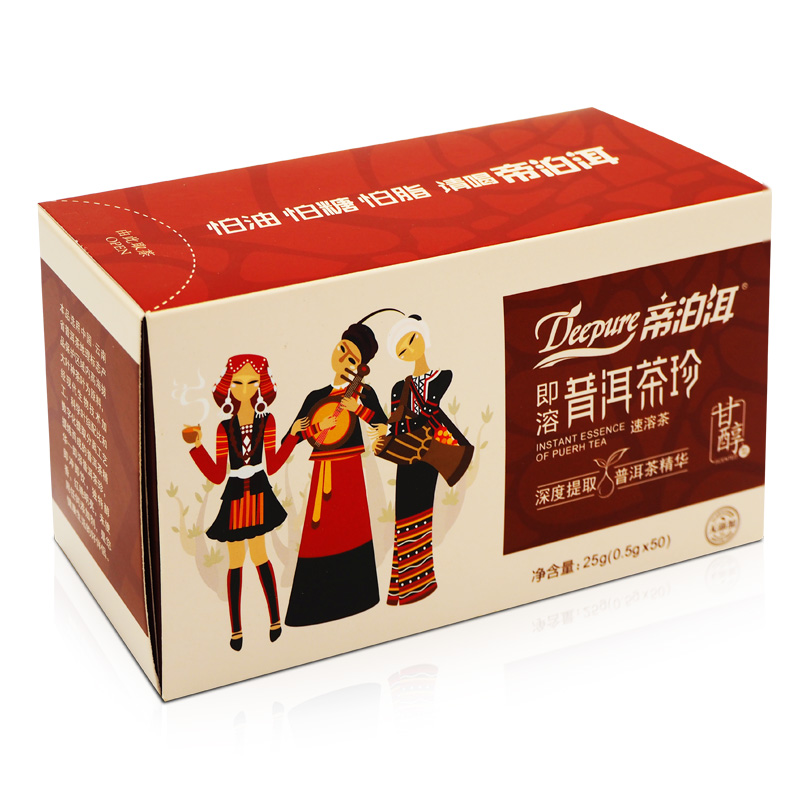 包邮】帝泊洱 即溶普洱茶珍 甘醇型 50支 速溶茶云南大叶种普洱茶|msdalam kategori makanan berkhasiat tradisional, Teh Kesihatan - dari Buy2taobao.com untuk memberikan perkhidmatan ejen Taobao profesional membeli