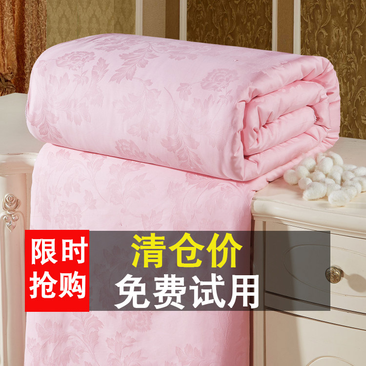 桐乡蚕丝被100%桑蚕丝春秋被子母被芯夏凉被空调被双人加厚冬被