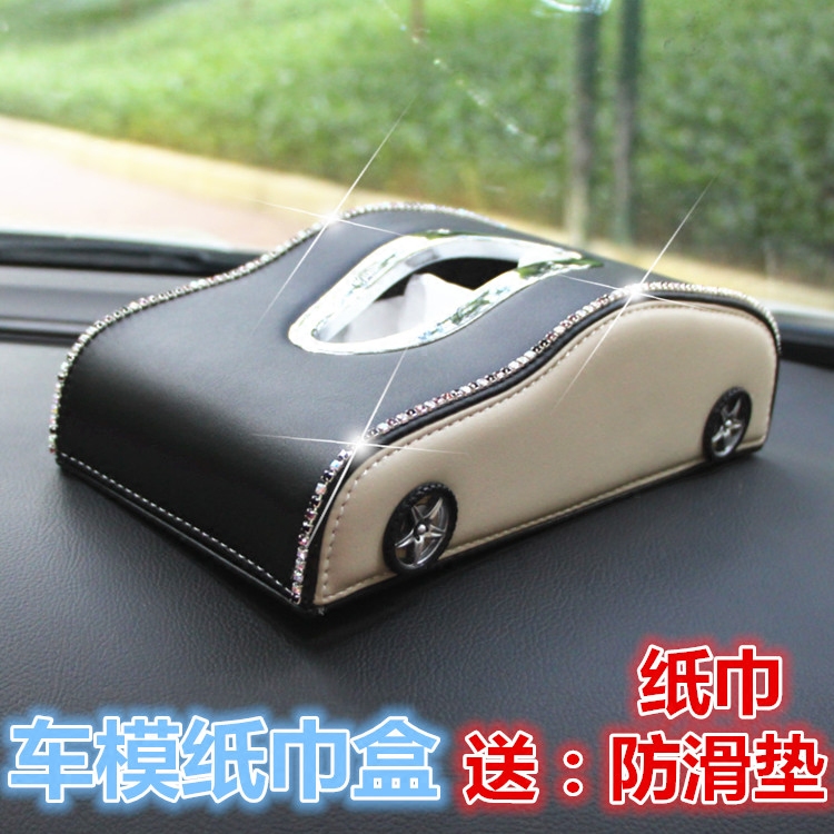 镶钻汽车纸巾盒车载纸巾盒座式仪表台扶手箱纸巾盒可爱创意抽纸盒|ruв категории автомобиль/товаров/аксессуары/переоснащение, автомобильных принадлежностей/аксессуары, за рулем личной принадлежности, коробка ткани для транспортных средств/рукав - от Buy2taobao.com для оказания профессиональной услуги покупки агента Taobao