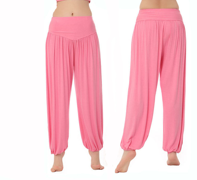 特价清仓断码莫代尔灯笼瑜伽裤春夏女运动裤舞蹈长裤广场舞灯笼裤