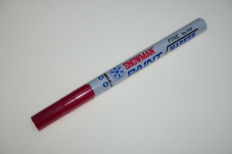 雪人油漆笔 红色FCP 细芯1.0mm 环保油漆笔 雪花打点笔|msdalam kategori Kamus elektronik/buku kertas elektronik/alat tulis, pen/Instrumen bertulis, pen cat - dari Buy2taobao.com untuk memberikan perkhidmatan ejen Taobao profesional membeli