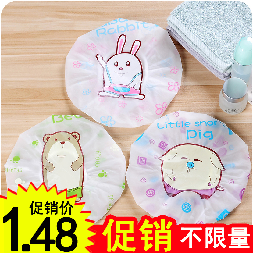 防水浴帽成人沐浴帽女款卡通淋浴洗澡头套厨房用品炒菜防油烟帽子在类目 家庭/个人清洁工具, 个人洗护清洁用具, 浴帽中 - 来自Buy2taobao.com提供专业的淘宝代购服务