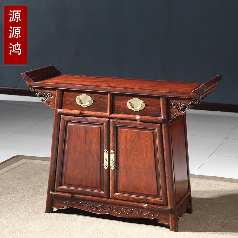 Yuanyuan East Africa Rosewood Chinese style Alice head Altar Altar Entrance cabinet Tenon Sideboardin the Residential furniture , Cabinet , Foyer/Entrance cabinet category - from Buy2taobao.com to provide professional Taobao agent buy service