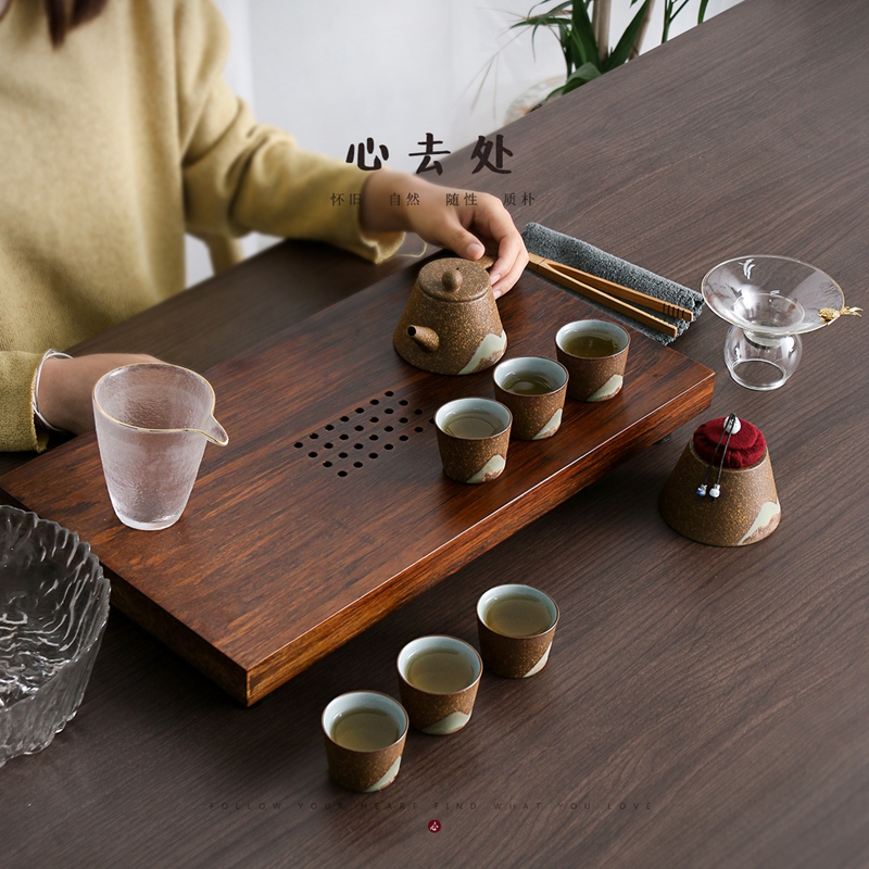 心去处 日式家用茶壶茶具套装 现代简约功夫茶道干泡茶席客厅茶具|ruв категории посуда, чайный сервиз, кунг - Фу, чайный сервиз - от Buy2taobao.com для оказания профессиональной услуги покупки агента Taobao