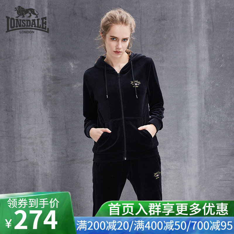 龙狮戴尔运动服套装女2018春装新款宽松休闲卫衣连帽针织两件套潮|msdalam kategori luar/Mountaineer/Camping/Aksesori perjalanan, pakaian luar, Seluar fleece, seluar bulu saman - dari Buy2taobao.com untuk memberikan perkhidmatan ejen Taobao profesional membeli