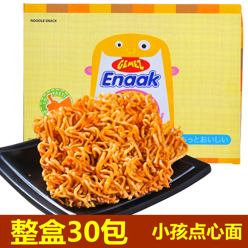 印尼進口GEMEZ Enaak網紅小雞面燒烤韓國幹脆面捏碎點心面整盒箱在類目 零食/堅果/特產, 餅乾/膨化, 膨化食品中 - 來自Buy2taobao.com提供專業的淘寶代購服務