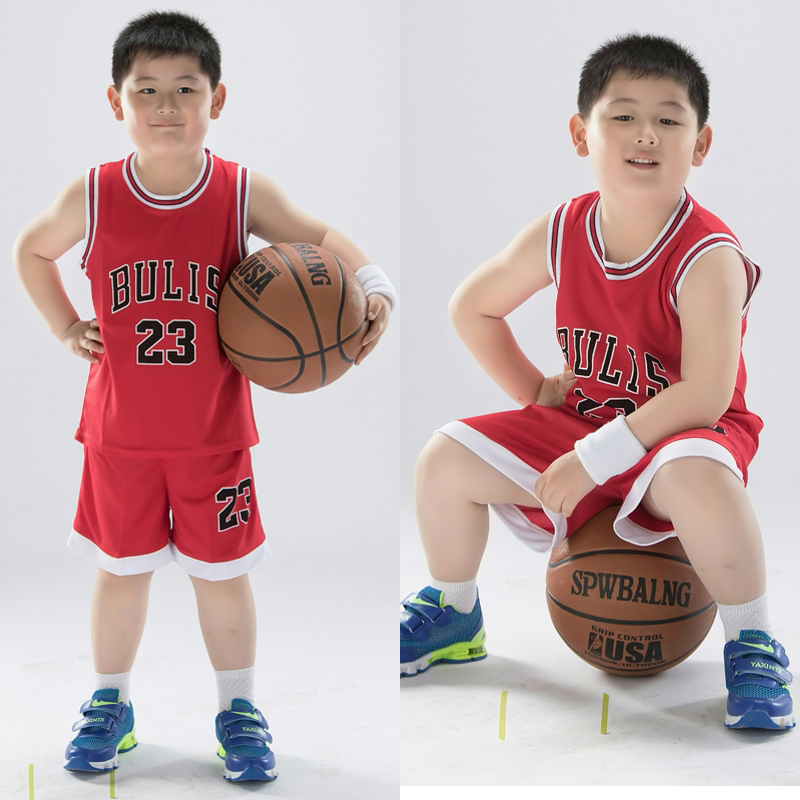 儿童表演球衣5幼儿园6小学生7篮球服运动服夏季套装23号球衣|ruв категории Детская одежда, открытый детский костюм, детский спортивный костюм - от Buy2taobao.com для оказания профессиональной услуги покупки агента Taobao