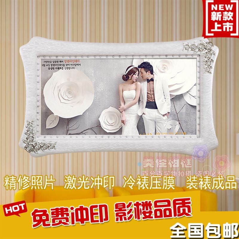 放大36寸40寸60寸创意婚纱照卧室挂墙欧式制作大尺寸结婚照片相框|msdalam kategori Aksesori rumah, photo Frame/Frame - dari Buy2taobao.com untuk memberikan perkhidmatan ejen Taobao profesional membeli