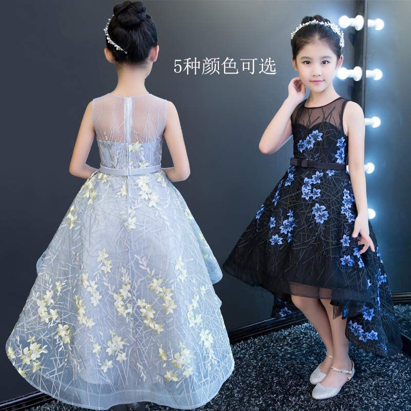 兒童禮服女童公主裙生日蓬蓬裙晚禮服走秀鋼琴演出服花童婚紗拖尾在類目 童裝/嬰兒裝/親子裝, 兒童禮服中 - 來自Buy2taobao.com提供專業的淘寶代購服務