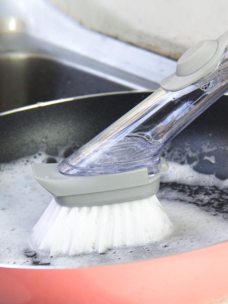 刷锅神器洗锅刷子厨房长柄洗碗刷懒人装洗洁精自动加液洗锅刷|msdalam kategori keluarga/Alat Pembersihan peribadi, kerja-kerja rumah/Floor peralatan pembersihan, berus, Dapur dengan berus - dari Buy2taobao.com untuk memberikan perkhidmatan ejen Taobao profesional membeli