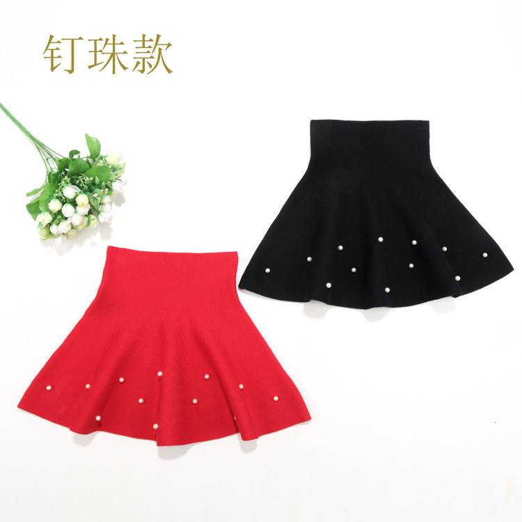 Girls' skirts CUHK Autumn and winter Versatile A word skirt baby Short skirt pure cotton knitting Primer Paige Pompous skirtin the Children/Baby/Family fitted , Skirt(New) , Skirts category - from Buy2taobao.com to provide professional Taobao agent buy service