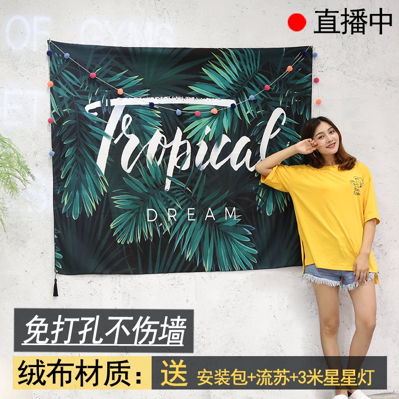 背景布ins挂布抖音大号北欧挂布网红房间装饰布置拍照挂毯墙布|ruв категории домашний ткань, гобелен/гобелен - от Buy2taobao.com для оказания профессиональной услуги покупки агента Taobao