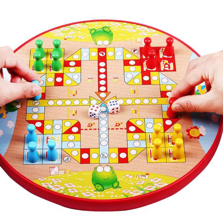 Best Sellers Flight chess Large Checkers Two-in-one wooden Checkerboard desktop Games Parenting game children Puzzle Toysin the Toy/Childs/Puzzle/Building block/Model , Children's Chess/Table Games , Flight chess category - from Buy2taobao.com to provide professional Taobao agent buy service