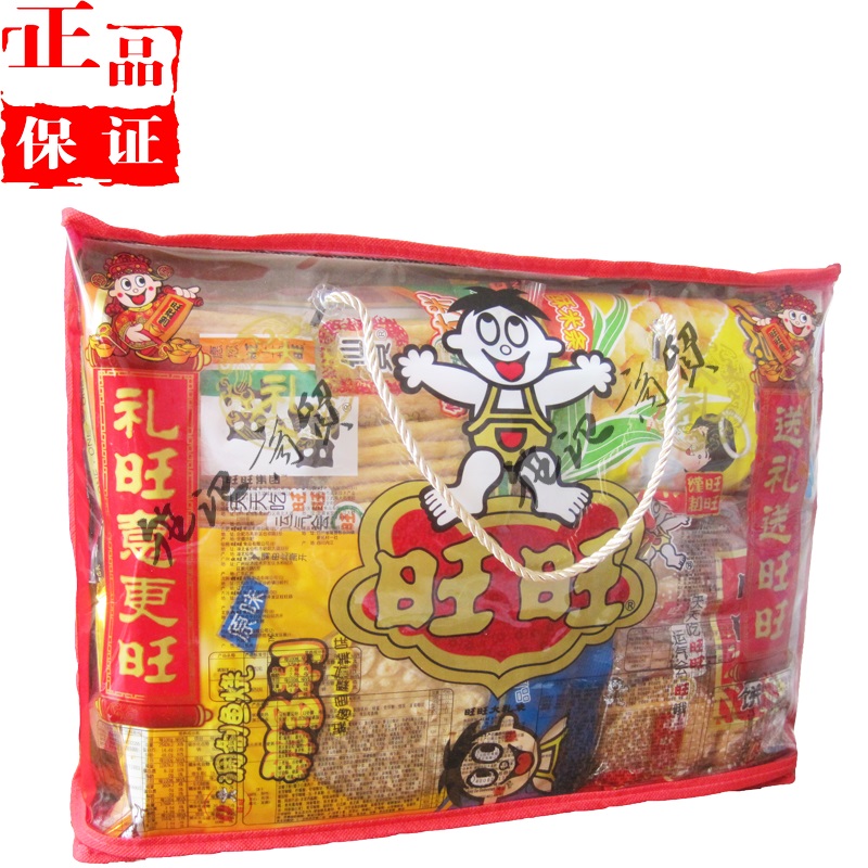 旺旺大禮包918g/650g大禮包 仙貝雪餅米餅組合裝餅幹膨化食品禮物在類目 零食/堅果/特產, 餅乾/膨化, 膨化食品中 - 來自Buy2taobao.com提供專業的淘寶代購服務
