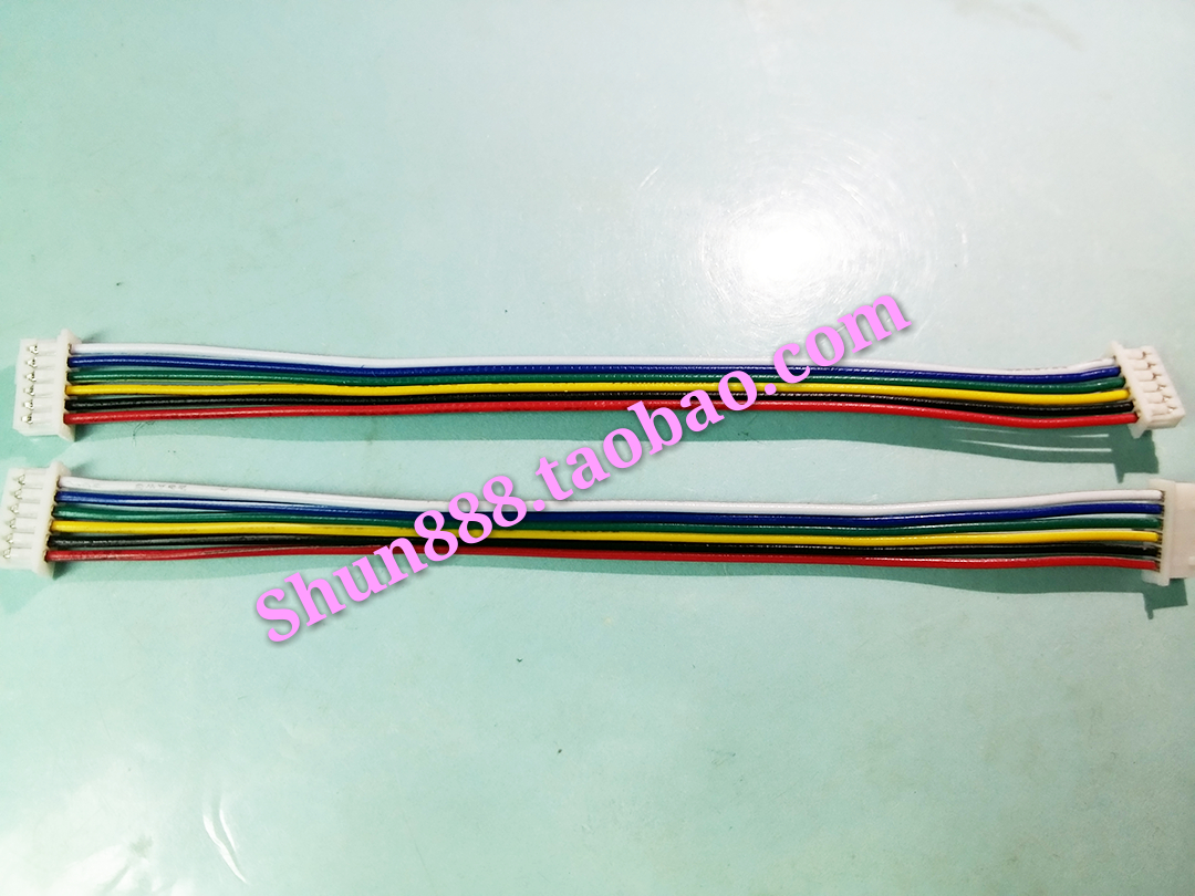 1.25mm/1.27mm间距 6P 6芯 连接线 彩排线 并线 双头胶壳 端子线|ruв категории Цифровые аксессуары, рынок электронных компонентов, электронный элемент, другие компоненты - от Buy2taobao.com для оказания профессиональной услуги покупки агента Taobao