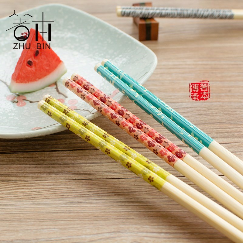 餐具創意筷子實木家庭裝新品不套裝日式發黴酒店防滑中式家用竹筷在類目 餐飲具, 餐具, 筷子中 - 來自Buy2taobao.com提供專業的淘寶代購服務