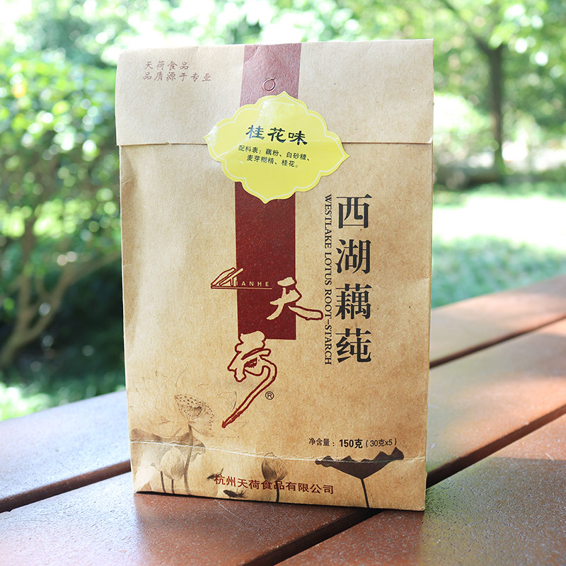 Days Netherlands 150g West Lake lotus root starch Hangzhou specialty Osmanthus flavor Chongyin Nutrition Breakfast food Lotus root powderin the Coffee/Oatmeal/Chongyin , Lotus root starch/Oatmeal/Drink mixes , Lotus root starch category - from Buy2taobao.com to provide professional Taobao agent buy service