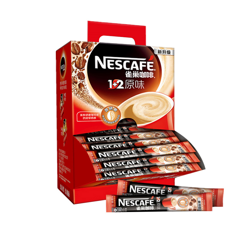 Nestle Coffee 12+Original flavor Trine Instant coffee powder 15g*100 Article Gift Box 1500g That is to dissolve freshin the Coffee/Oatmeal/Chongyin , Instant coffee/Coffee beans/Powder , Instant coffee category - from Buy2taobao.com to provide professional Taobao agent buy service