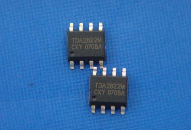 tda2822m tda2822功放ic 双声道音频功率放大器芯片 贴片sop8正品