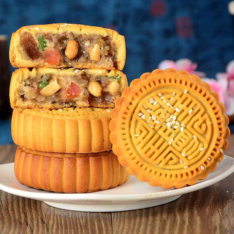 【每天现做】五仁月饼1000g 500g多味零食糕点独立包装多规格|ruв категории закуски/орехи/специальность, пирожное/десерт, луна торт - от Buy2taobao.com для оказания профессиональной услуги покупки агента Taobao