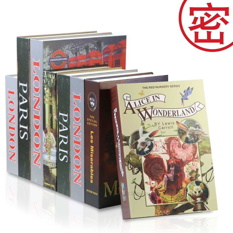 创意生日礼物仿真书本保险箱藏私房钱手机金属盒子存钱罐成人学生在类目 节庆用品/礼品, 创意礼品, 储蓄罐中 - 来自Buy2taobao.com提供专业的淘宝代购服务