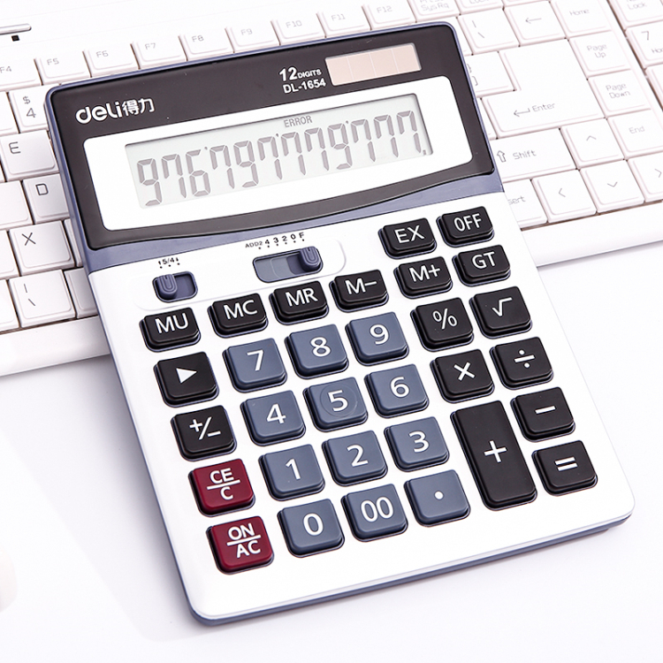 Effective 1654 Calculator Large Finance keyboard 12 multi-function to work in an office solar energy Calculatorin the Electronic Dictionary/Electronic paper book/Stationery , Calculator category - from Buy2taobao.com to provide professional Taobao agent buy service
