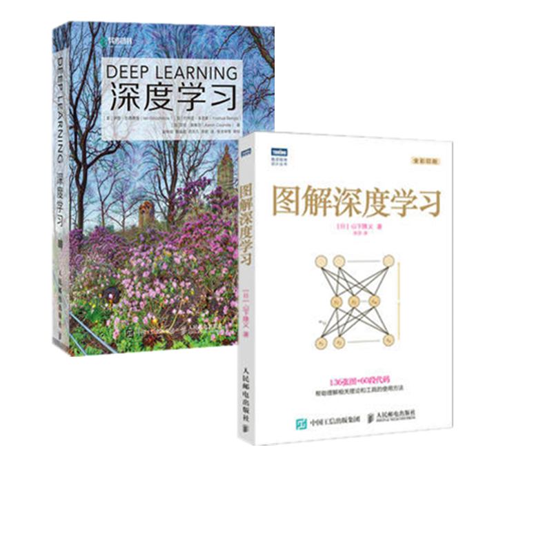 【正版】深度學習+圖解深度學習 二本套 人工智能書籍 深度學習入門 機器學習神經網絡編程書籍 人工智能算法教程 神經網絡編程在類目 書籍/雜誌/報紙, 計算機/網絡, 計算機控制仿真與人工智能中 - 來自Buy2taobao.com提供專業的淘寶代購服務
