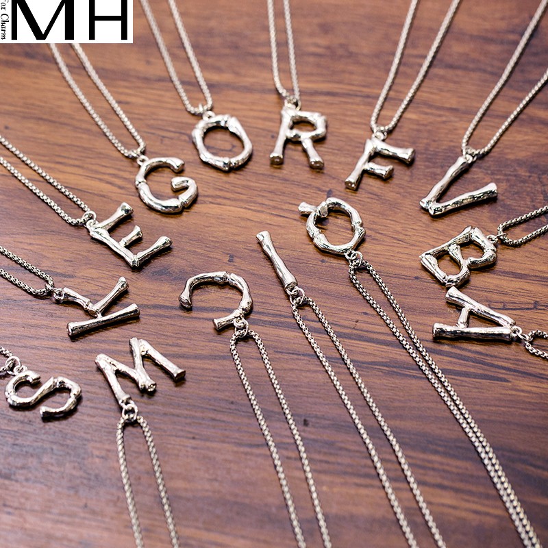 Europe and America street Chaopai Net Red letter man hiphop TISCO Necklace Hip hop Pendants student lovers Pendantin the Accessories/Fashion Jewelry, Necklace category - from Buy2taobao.com to provide professional Taobao agent buy service
